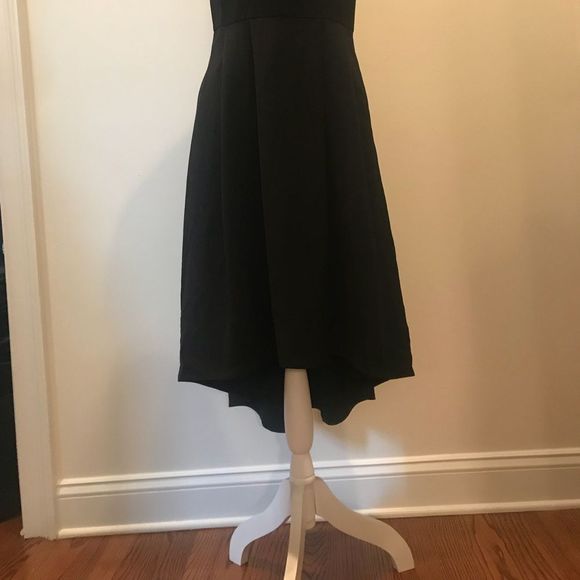 Ava & Aiden Black Hi Lo Dress Size 10 NWT - Picture 3 of 6